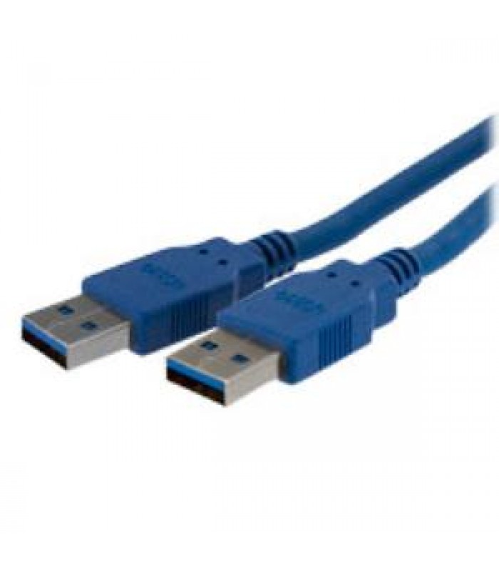 TopSync USB 3.0 Superspeed Certified 5gbps Type a Male to a Male Cable 10 ft.