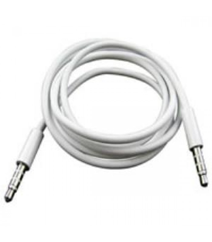 TopSync 0.91m 3.5mm Male To 3.5mm Male Stereo Audio Cable, 4 contacts, White