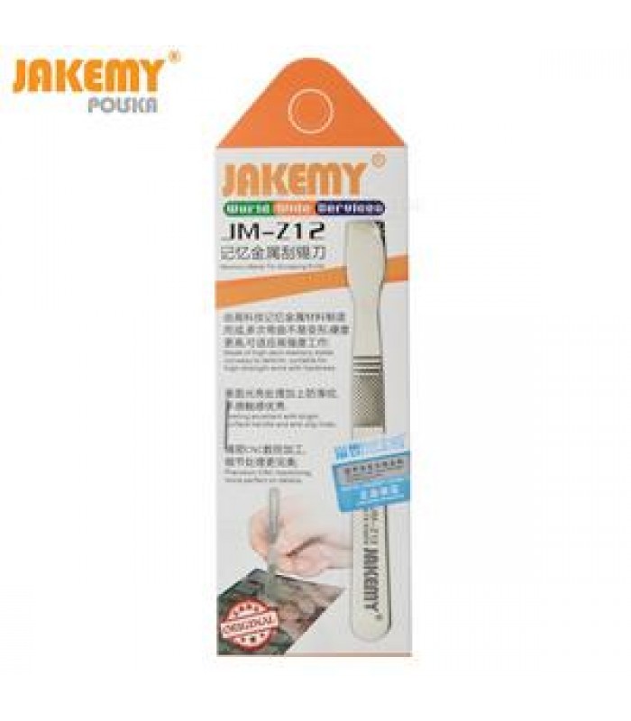 Jakemy Delicate High-strength Memory Metal Tin Scraping Knife