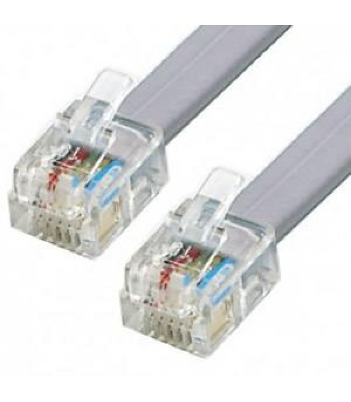 Yesa RJ11 Telephone Cable M/M 7FT