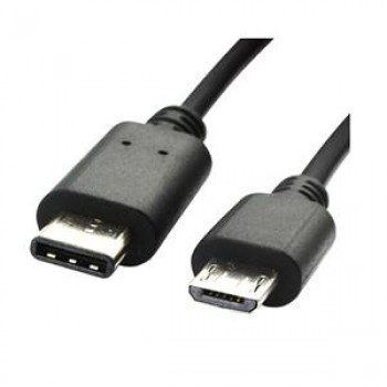 Adaptateur câble USB 3.1 Type-C vers Micro USB 2.0 de TopSync - 3 pi.