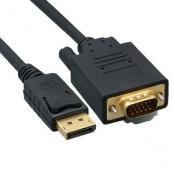 Câble Adaptateur DisplayPort-à-VGA 1.83m de TopSync