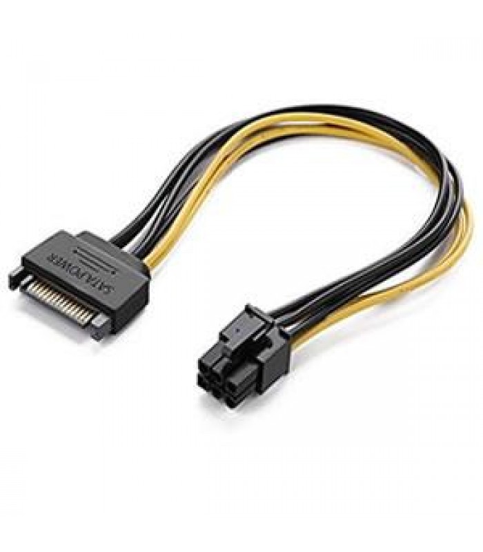 SATA to 6 Pin Power Adapter