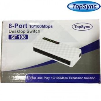 TopSync SF108 8-Port 10/100 Commutateur réseau