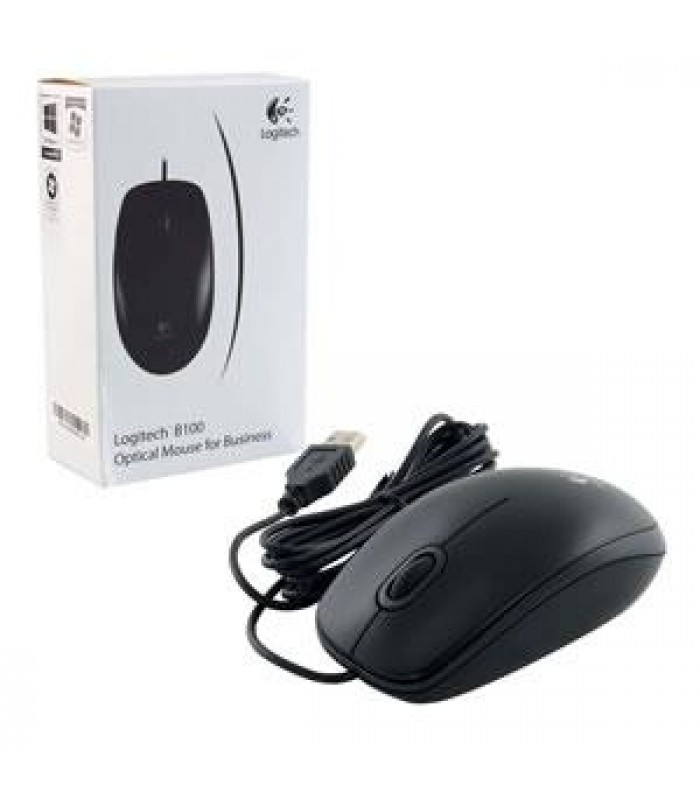 Logitech B100 Souris optique filaire (Noir)