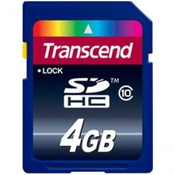 TRANSCEND 4GB SDHC (CLASS 10)