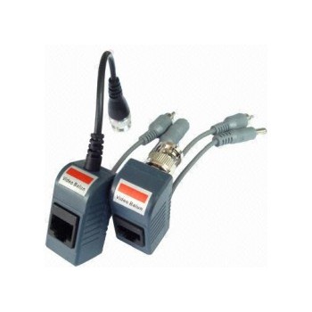 Balun, 1 chaine Passif CCTV - Video-Audio-Alimentation sur Cat5 de Global Tone