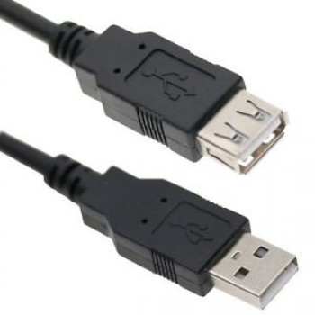 Câble rallonge data USB 2.0 A mâle/A femelle, 10 pi. de Global Tone 