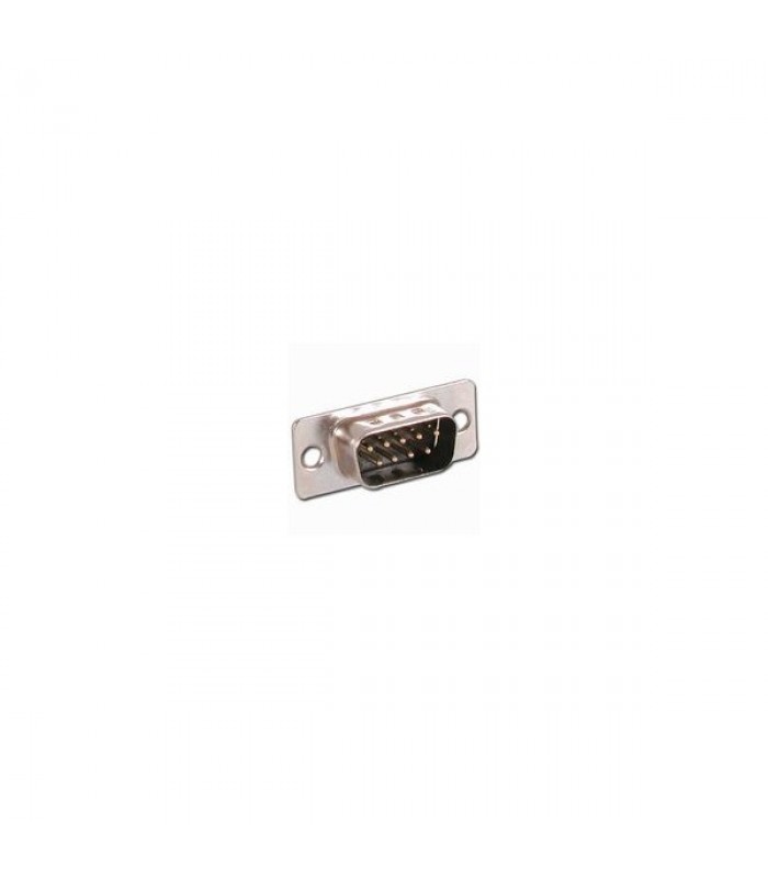 Global Tone DB9 9-Pins Male D-Sub Solder Connector - Pack of 10