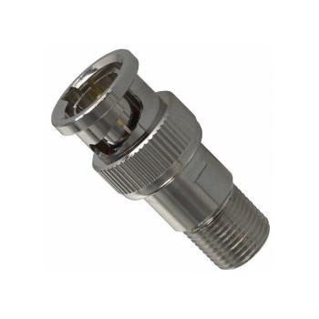 Adapteur BNC mâle à F femelle Global Tone, Sac de 10pcs