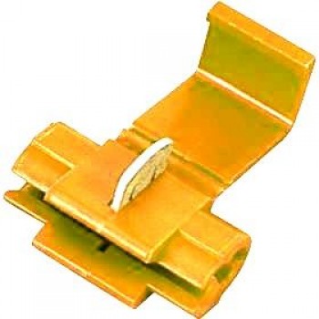 Global Tone Tap Splices Yellow 12 To 10 Wire Gauge, 25 pack