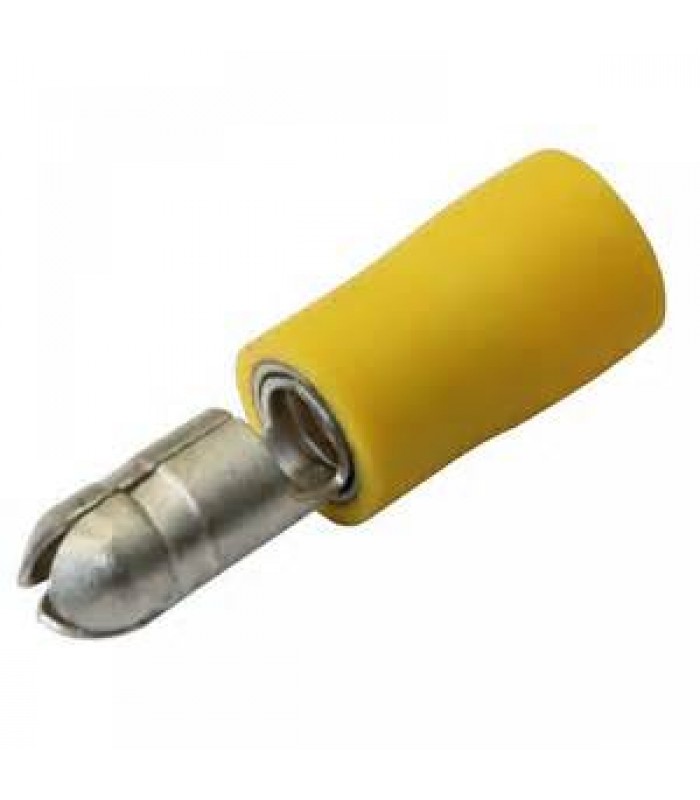 Terminal bullet simple baril 12-10 AWG mâle 0.195 de Global Tone - Paquet de 100