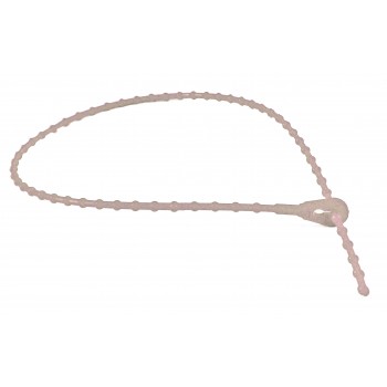 Global Tone 6" Beaded Cable Ties - Pack of 100