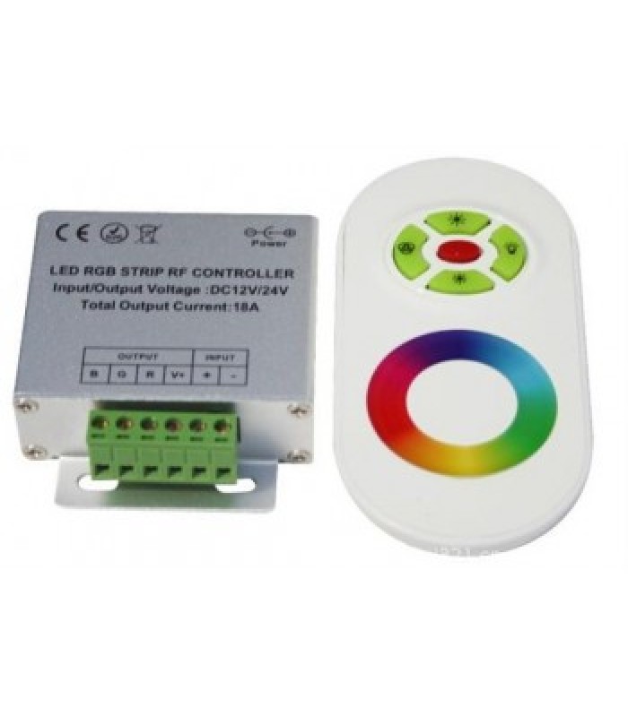 Global Tone RGB Controller 12V / 18A with RF remote control