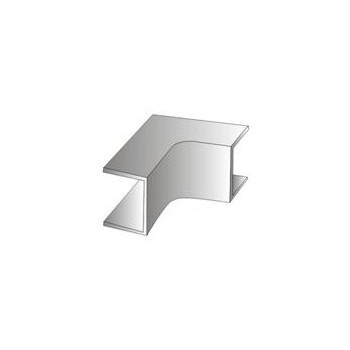 Global Tone Wiring Duct Internal Angle 24 x14mm (1" X 1/2") White