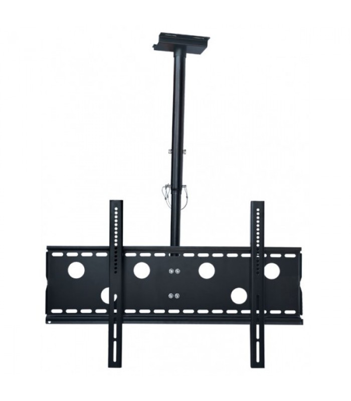 Support à TV plafond 30-90 60kg Tilt 0 à 20 Ext 57-80cm 700x400 Swivel 360 de Global Tone