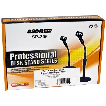 Ason Audio Goose Neck Table Microphone Stand
