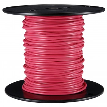 Fil primaire / de branchement Rouge AWG 16  - 100 pi. de dByles