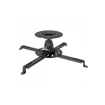 Global Tone Universal Ceiling Projector Mount Bracket 360 degrees, Black