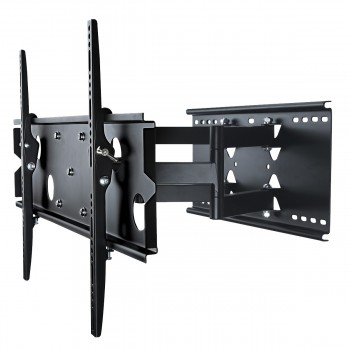 Articulating TV Bracket (PLB127B), 32" to 60", max 80kg VESA 600x400, Black