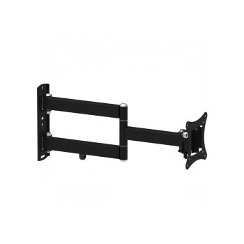 Support mural pour écran plat, 10" à 27", Pivot: 180°, Incli: -5°~+15° de Global Tone