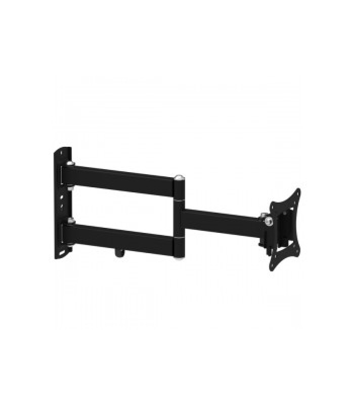 Global Tone Wall Mount Bracket for LCD/LED, 10 to 27, Swivel: 180°, Tilt:-5°~+15°