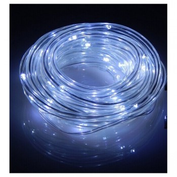 Cordon lumineux DEL, 100 LEDS, IP67, 4.8W, 12V, Blanc Chaud, 10m de Global Tone