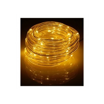 Cordon lumineux DEL, 100 LEDS, IP67, 4.8W, 12V, Jaune 10m de Global Tone