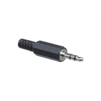 Global Tone 3.5mm Stereo Male Plug, Nickel