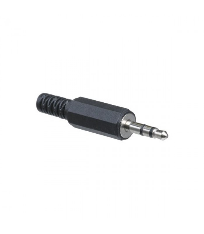 Global Tone 3.5mm Stereo Male Plug, Nickel