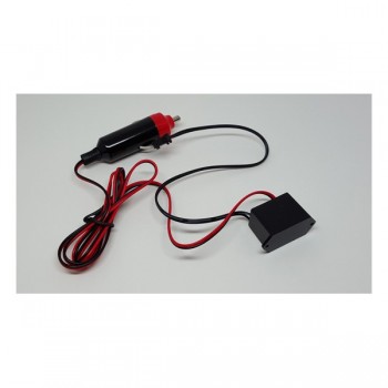 Global Tone 12vdc EL Driver with cigarette plug for 3m EL Wire
