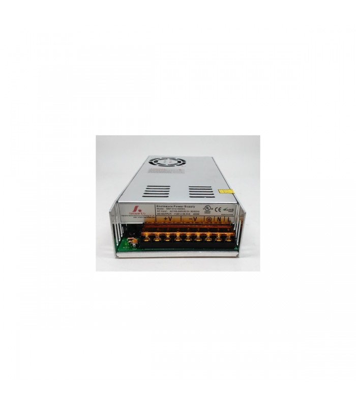 Linkit Security Enclosed switching power supply, Certificated, 12VDC, 33.33A