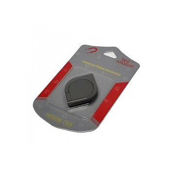 Support à anneau pour téléphone portable, noir de Global Tone