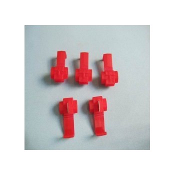 Terminals Tap Splice, 22-16 AWG, Red, Bag of 25pcs