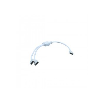 Séparateur 1 à 2 prises pour Rubans DEL (LED Strips), 4 pin, RGB, 18"