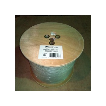 1000ft Bulk RG6 Coaxial Cable, certified cETLus, FT4, White