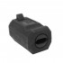Global Tone Socket for Power Cord nema, 5-15P, 125vac, 15A, 16-14awg, SJT, Black