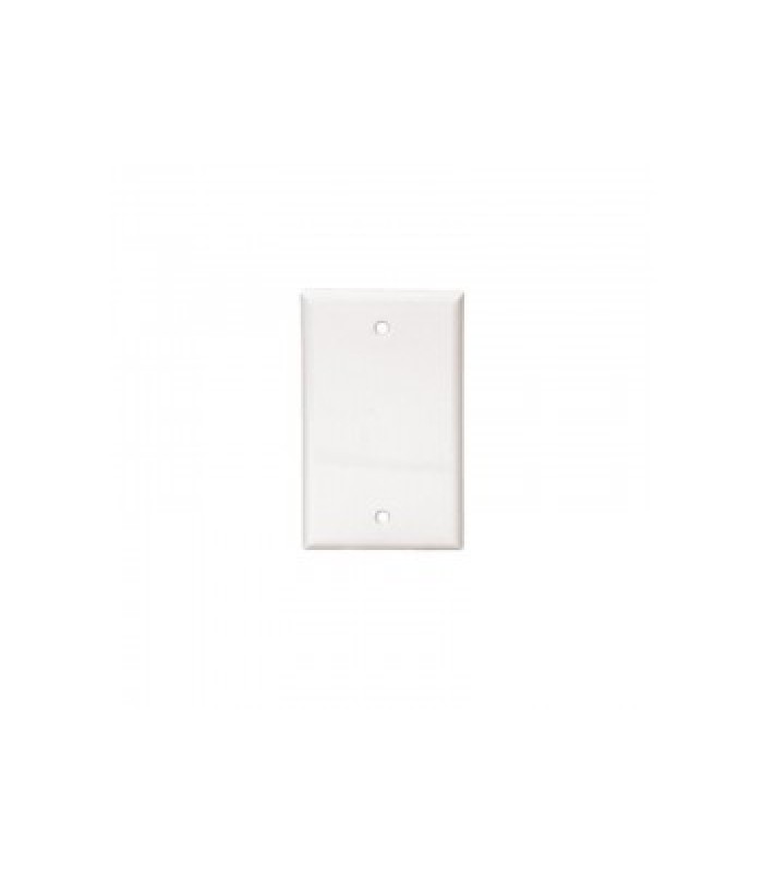 Global Tone Blank Wall Plate, White