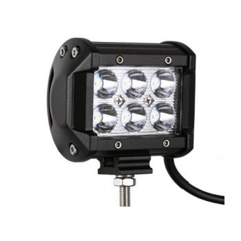 Global Tone 6 LED Light Bar, 6x1w, 720LM, 10-30VDC, 0.9a, IP67 ,6000k, 97x80x65mm, Spot