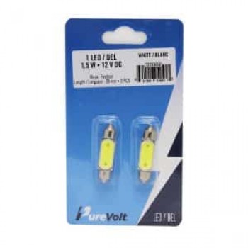 PureVolt 1.5 W CANBUS LED Bulbs SV8.5 – Pack of 2