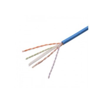 Câble réseau Ethernet en vrac 23AWG CAT6 UTP, CCA, Bleu , 1000 pi.