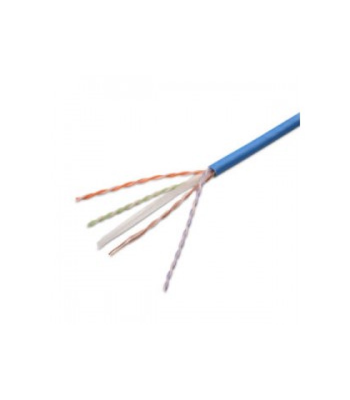 Câble réseau Ethernet en vrac 23AWG CAT6 UTP, CCA, Bleu , 1000 pi.