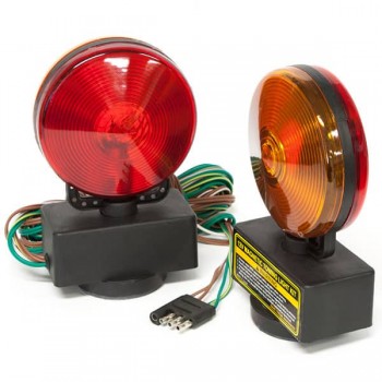 Magnetic Trailer Light Set - Red