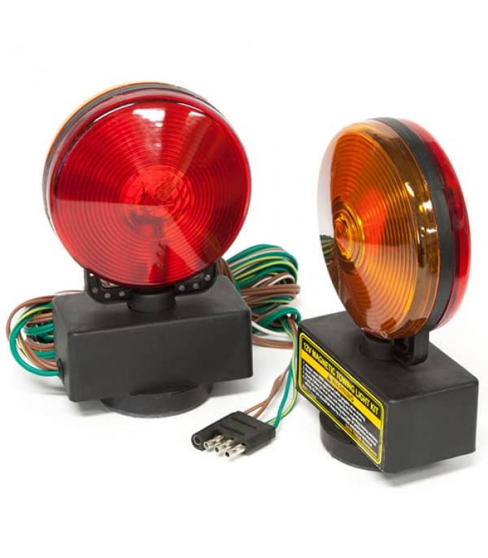 Magnetic Trailer Light Set - Red