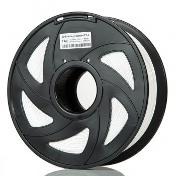 CloneBox Filament PLA d'imprimante 3D 1.75mm Préc. +/-0.01mm 1kg Blanc