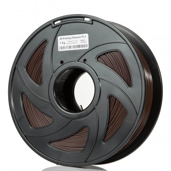CloneBox Filament PLA d'imprimante 3D 1.75mm Préc. +/-0.01mm 1kg Brun