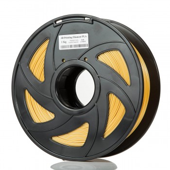 CloneBox Filament PLA d'imprimante 3D 1.75mm Préc. +/-0.01mm 1kg Or