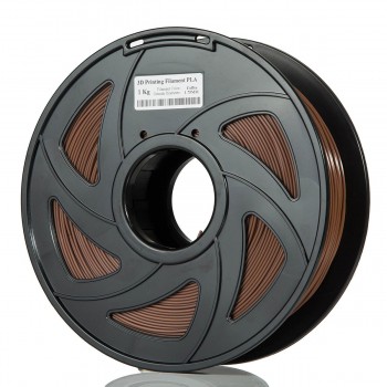 CloneBox Filament PLA d'imprimante 3D 1.75mm Préc. +/-0.01mm 1kg Café