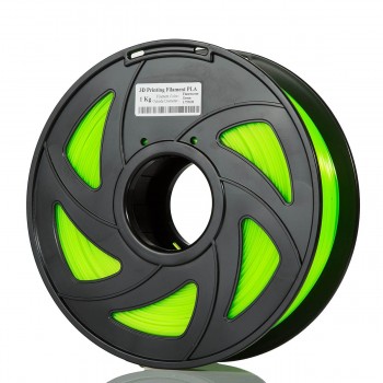 CloneBox Filament PLA d'imprimante 3D 1.75mm Préc. +/-0.01mm 1kg Vert Fluo