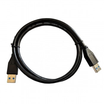 Câble USB 3.0 A Mâle à A Mâle, 28awg, Noir, 6 pi. de Global Tone